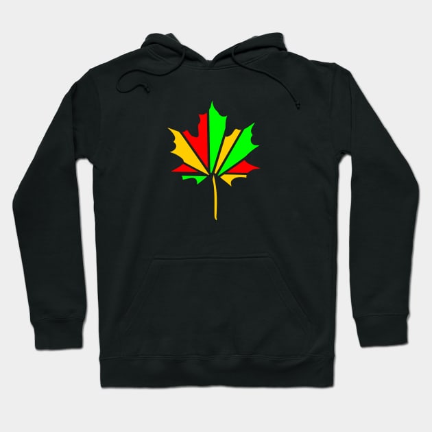 Maple Leaf Hoodie by Anastasiya Malakhova